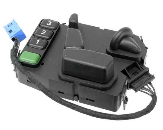 Mercedes Power Seat Switch - Driver Side (w/ Steering Adjustment) 2108208910 - OE Supplier 2108208910